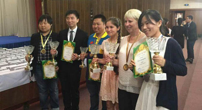 第14届世界五子棋锦标赛落幕中国夺取金银铜牌